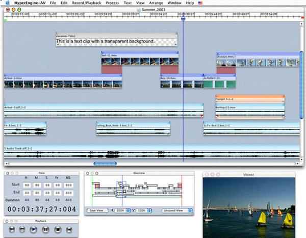professional film editing software for mac